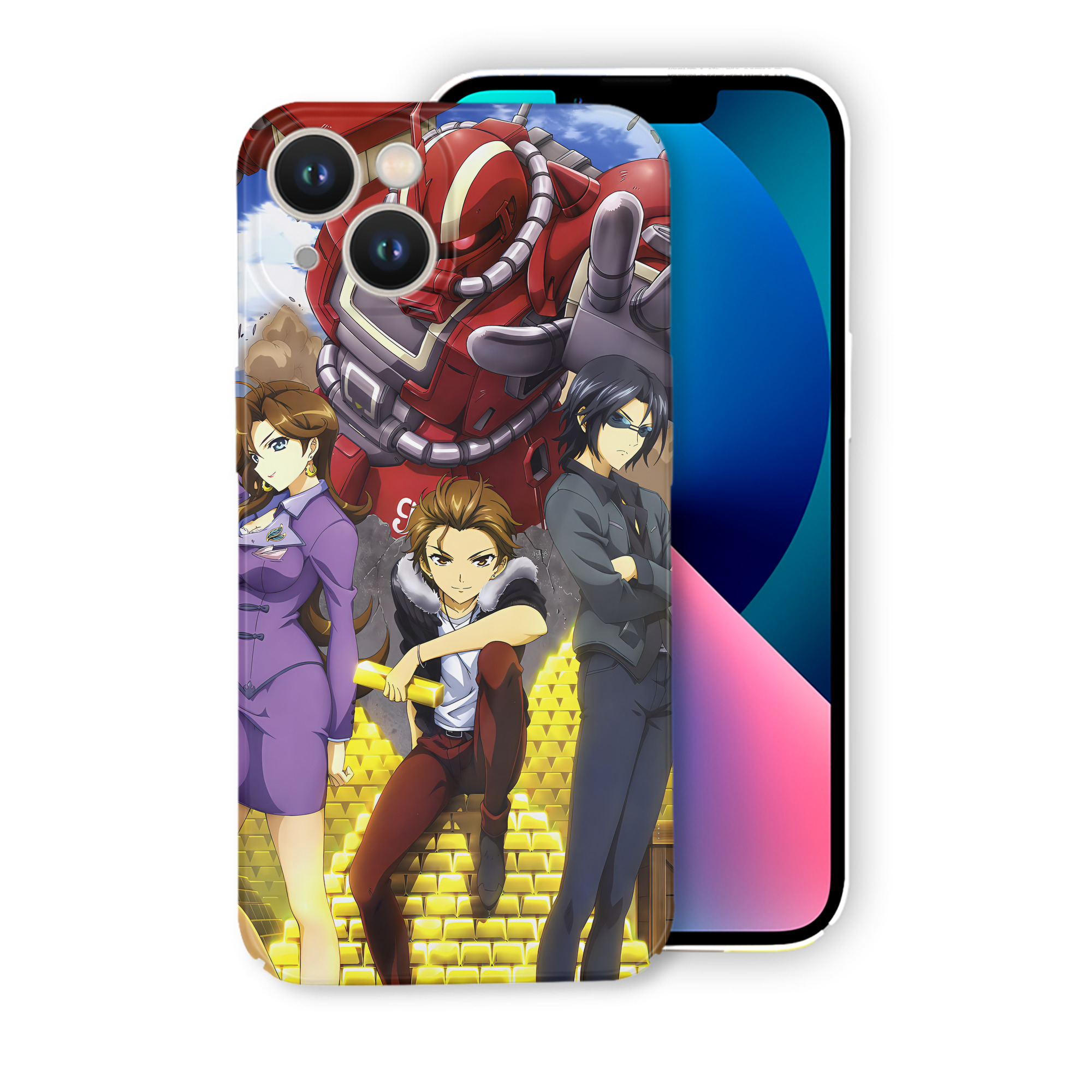 （画像用） 機動戦士ガンダム Mobile Suit Gundam 【iPhone 14シリーズ対応】ハードケース